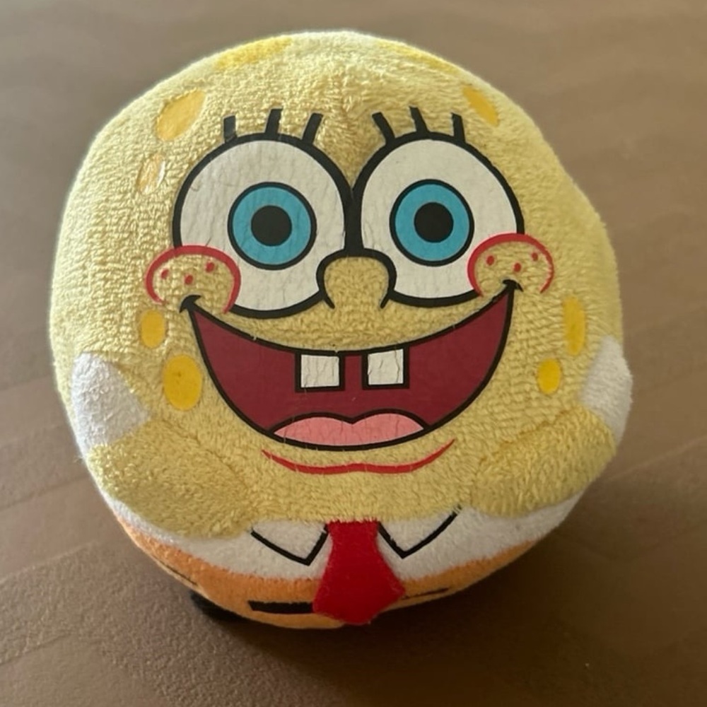 TY Beanie Ballz Spongebob Plush 2012